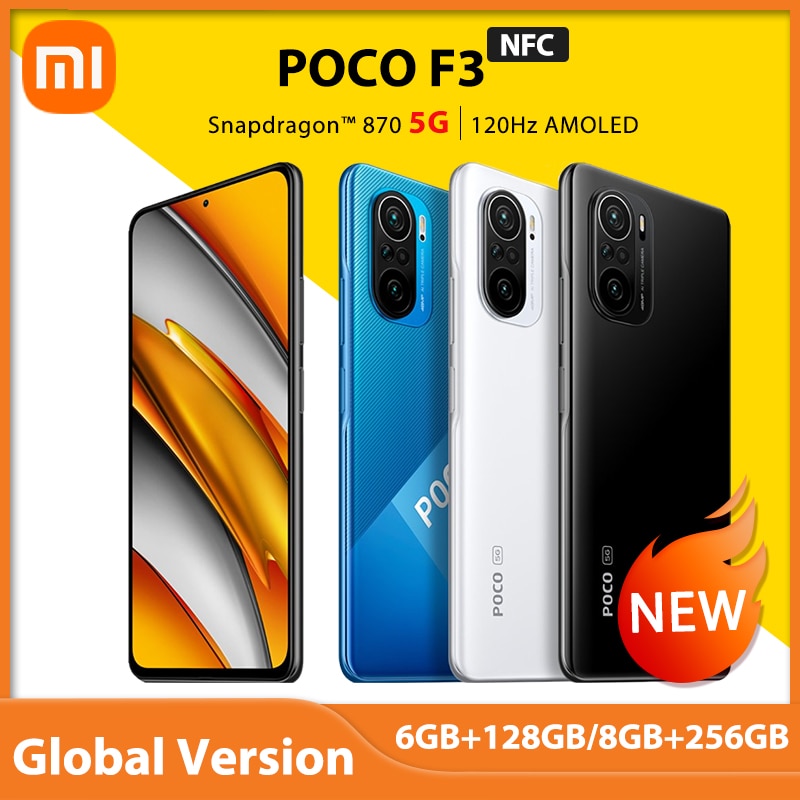 POCO F3 NFC 5G 6GB 128GB/8GB 256GB Ʈ  ۷ι..